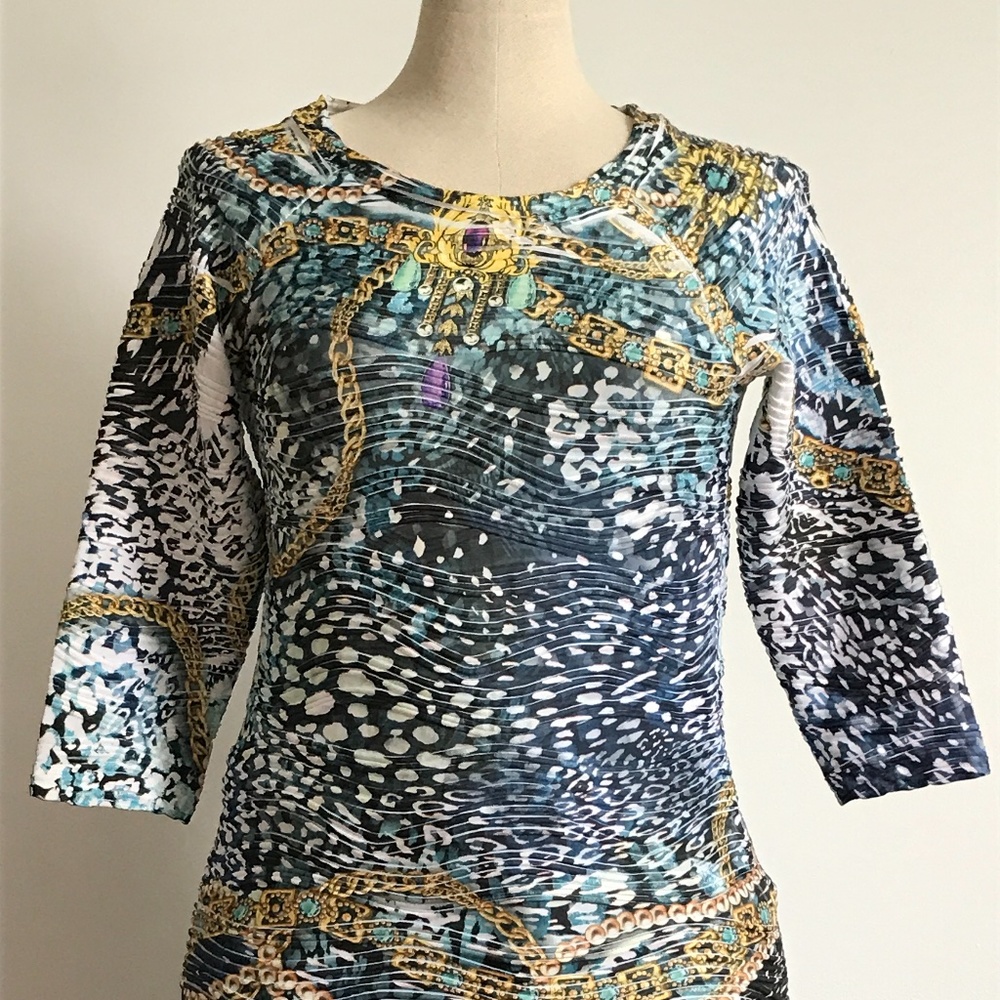 JTB - Colorful Three -quarters Sleeve Shirt